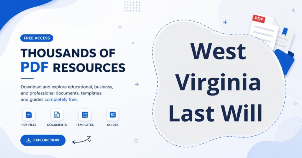 West Virginia Last Will and Testament Template: Comprehensive Guide