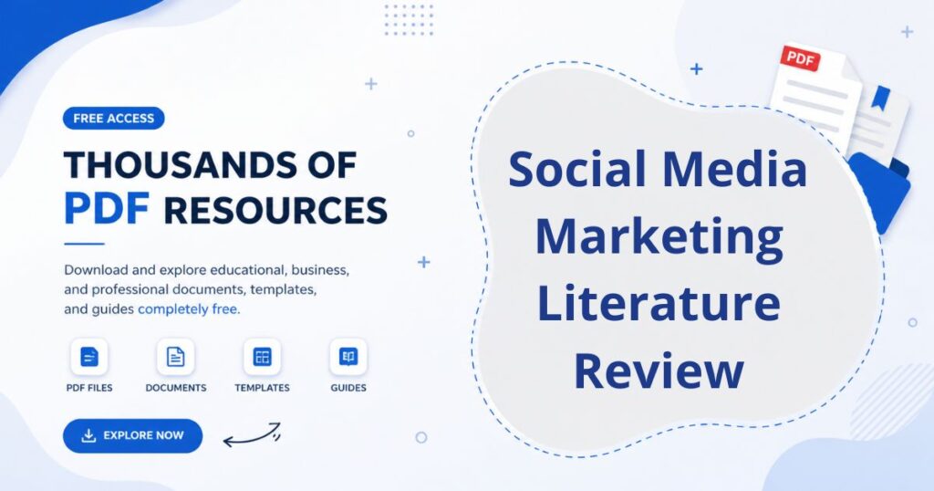 Social Media Marketing Literature 2026