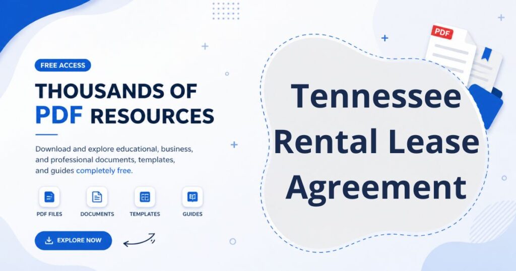 Tennessee Rental Lease Agreement
