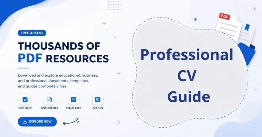 A modern resume layout showing a professional CV format with sections for skills, experience, education, and personal profile.