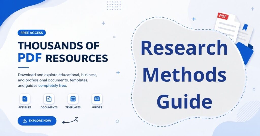 An academic infographic showing research methods including qualitative and quantitative techniques, data collection, and analysis frameworks.